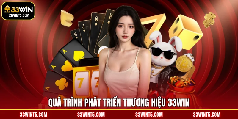 Quá trình phát triển thương hiệu 33WIN